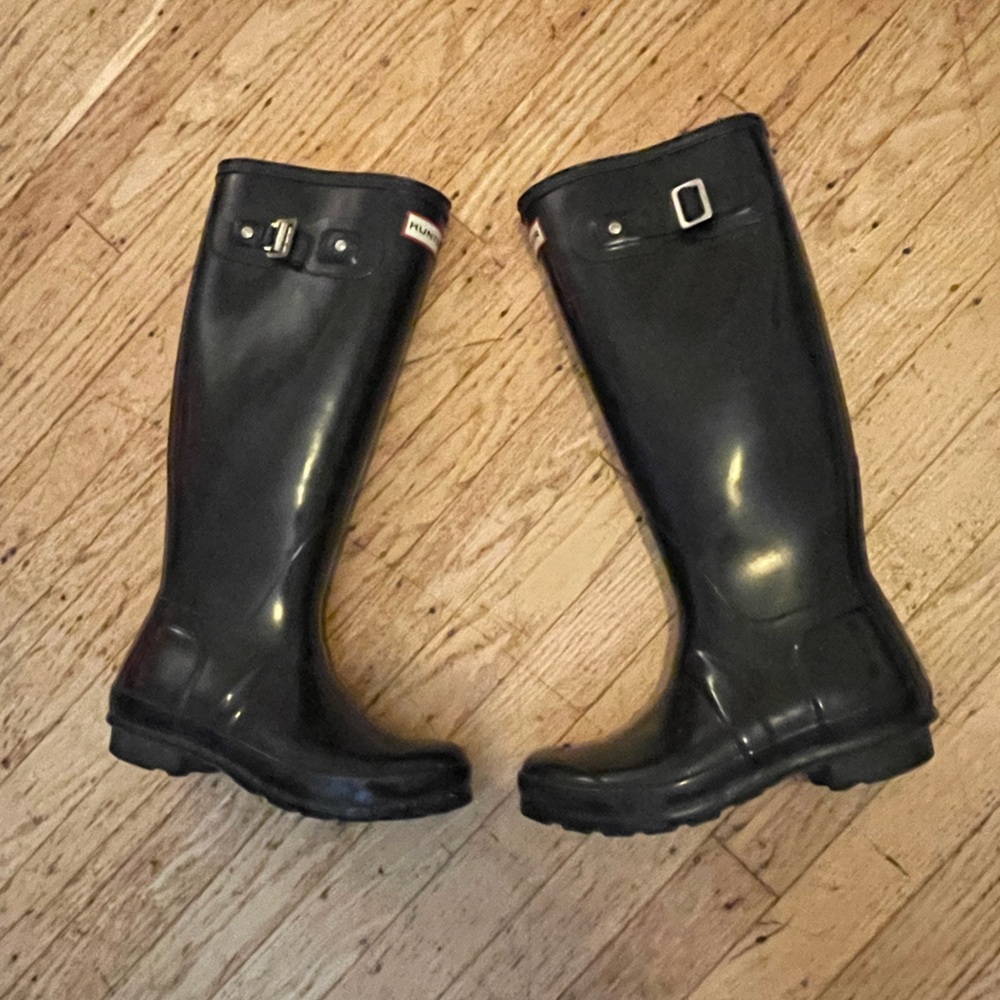 Hunter tall glossy Wellies